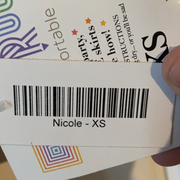 LulaRoe new with tags XS Nicole - Picture 5 of 5